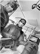 November 2024, my wife and brother in the recovery room after surgery